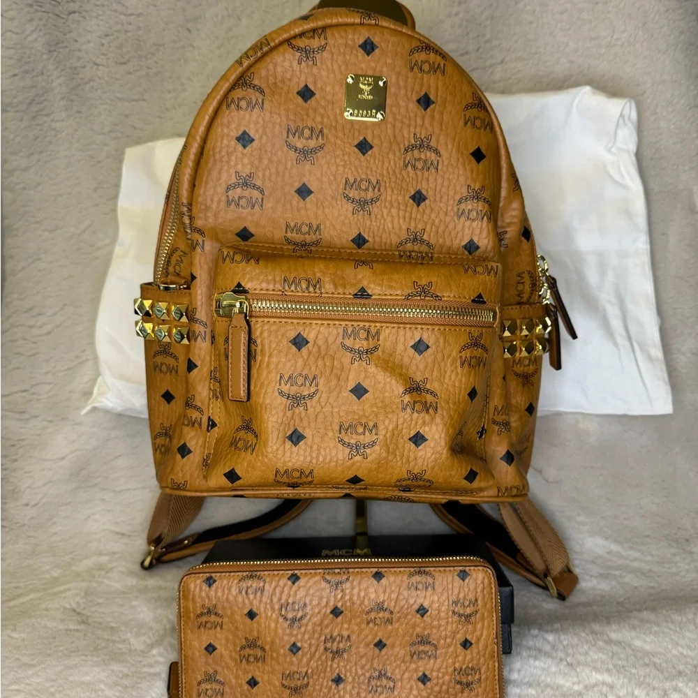 Authentic MCM Backpack - Picture 1 of 9